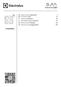Brugsanvisning Electrolux HOX890PMC Kogesektion