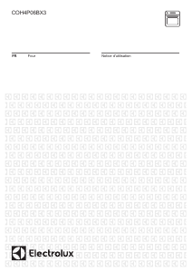 Mode d’emploi Electrolux COH4P06BX3 Four