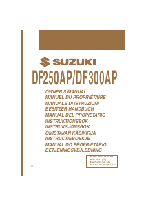 Bedienungsanleitung Suzuki DF250AP Aussenborder