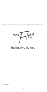 Manual de uso TCL F5000 LTE Teléfono móvil