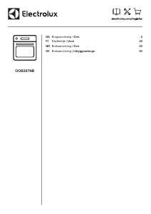 Brugsanvisning Electrolux OOB307NB Ovn