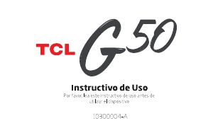 Manual de uso TCL G50 Teléfono móvil