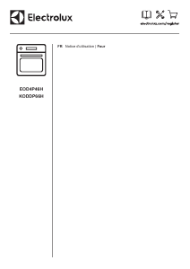 Mode d’emploi Electrolux KODDP66H Four