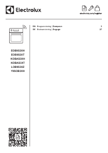 Brugsanvisning Electrolux Y9SOB3XH Ovn
