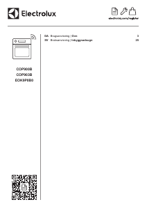 Brugsanvisning Electrolux EOK9P0B0 Ovn