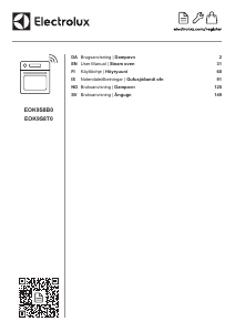 Brugsanvisning Electrolux EOK9S8T0 Ovn