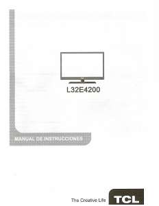 Manual de uso TCL L32E4200 Televisor de LED