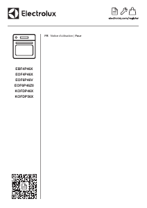 Mode d’emploi Electrolux EBF4P46X Four