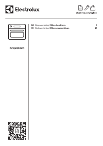 Brugsanvisning Electrolux ECQK8B0K0 Ovn