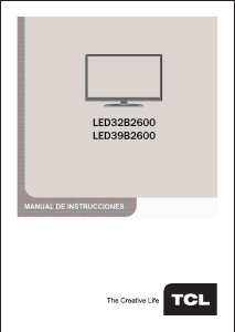 Manual de uso TCL LED32B2600 Televisor de LED