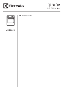 Посібник Electrolux LKK660201X Діапазон