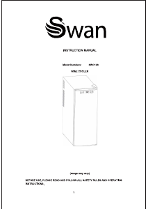 Manual Swan SWC12S Wine Cabinet