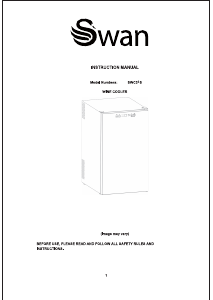 Manual Swan SWC24S Wine Cabinet