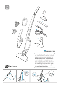 Manuál Electrolux EERC75DB Vysavač