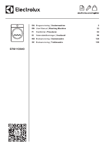 Brugsanvisning Electrolux EFI611O84O Vaskemaskine