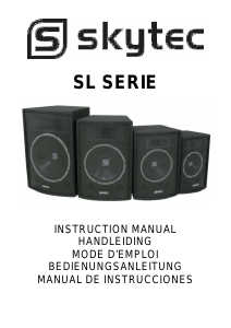 Manual Skytec SL serie Speaker