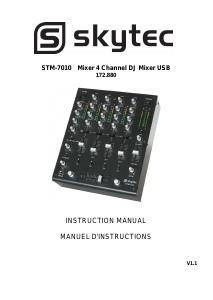 Manual Skytec 172.880 STM-7010 Mixing Console
