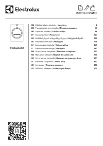 Rokasgrāmata Electrolux EWS6426BE Veļas mašīna