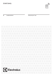 Manuale Electrolux EW6F394IQ Lavatrice