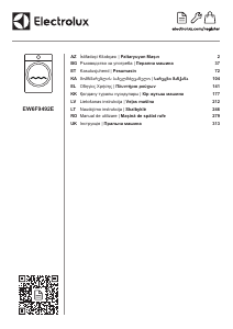 Kasutusjuhend Electrolux EW6F9492E Pesumasin