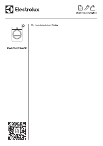 Instrukcja Electrolux EW9F5417SWCP Pralka