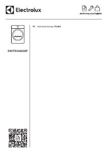 Instrukcja Electrolux EW7FEU4492DP Pralka