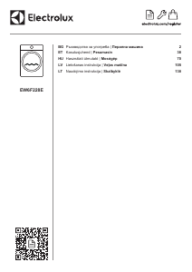 Használati útmutató Electrolux EW6F228E Mosógép