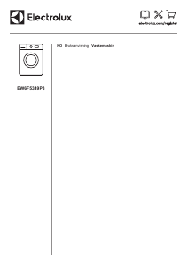 Bruksanvisning Electrolux EW6F5349P3 Vaskemaskin