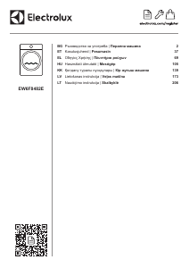 Kasutusjuhend Electrolux EW6F8482E Pesumasin