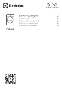 Brugsanvisning Electrolux YFI6D1184D Vaskemaskine