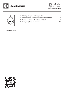 Kasutusjuhend Electrolux EWS6327DXE Pesumasin