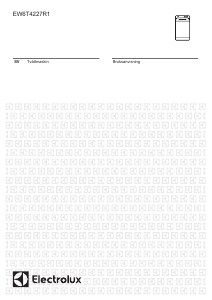 Bruksanvisning Electrolux EW6T4227R1 Tvättmaskin