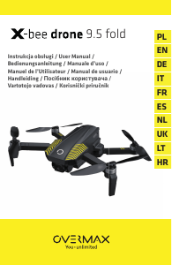 Handleiding Overmax X-Bee 9.5 Fold Drone