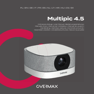 Manual de uso Overmax Multipic 4.5 Proyector