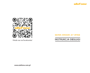 Instrukcja Ulefone Armor 27 Pro Telefon komórkowy