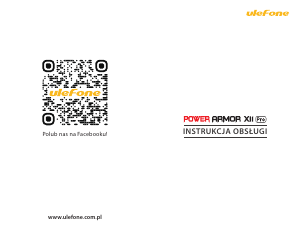 Instrukcja Ulefone Power Armor X11 Pro Telefon komórkowy