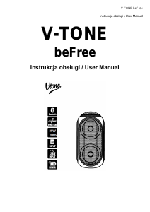 Handleiding V-Tone beFree Luidspreker