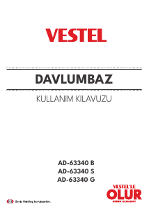 Kullanım kılavuzu Vestel AD-63340 S Davlumbaz