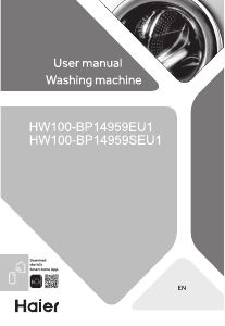 Manuale Haier HW100-BP14959EU1 Lavatrice