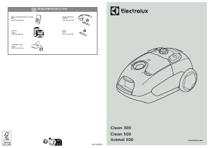 Kullanım kılavuzu Electrolux EB51C1SW Elektrikli süpürge