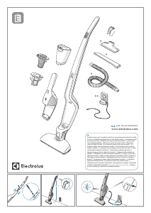 Instrukcja Electrolux EERC73SW Odkurzacz