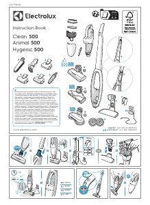 Manual Electrolux ES52CB21SH Aspirador