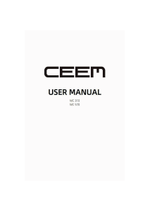 Bedienungsanleitung CEEM WC 310 Weinklimaschrank