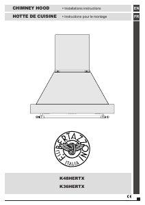 Mode d’emploi Bertazzoni K48HERTX Hotte aspirante