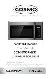 Bruksanvisning Cosmo COS-3019ORM1SS Mikrovågsugn