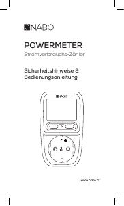 Bedienungsanleitung NABO Powermeter Stromzähler