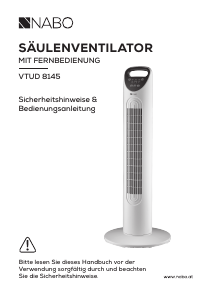 Bedienungsanleitung NABO VTUD 8145 Ventilator