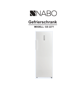 Bedienungsanleitung NABO GS 2271 Gefrierschrank
