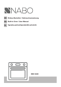 Handleiding NABO EBO 6420 Oven