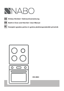 Bedienungsanleitung NABO HS 4063 Herd